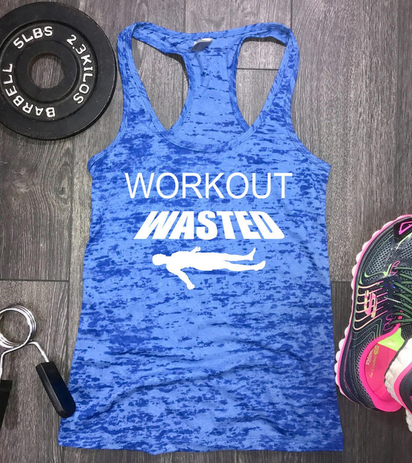 workout wasted, funny workout tank, womens workout tank, gym tank, women's gym tank, gym tank top, workout tank top, fitness